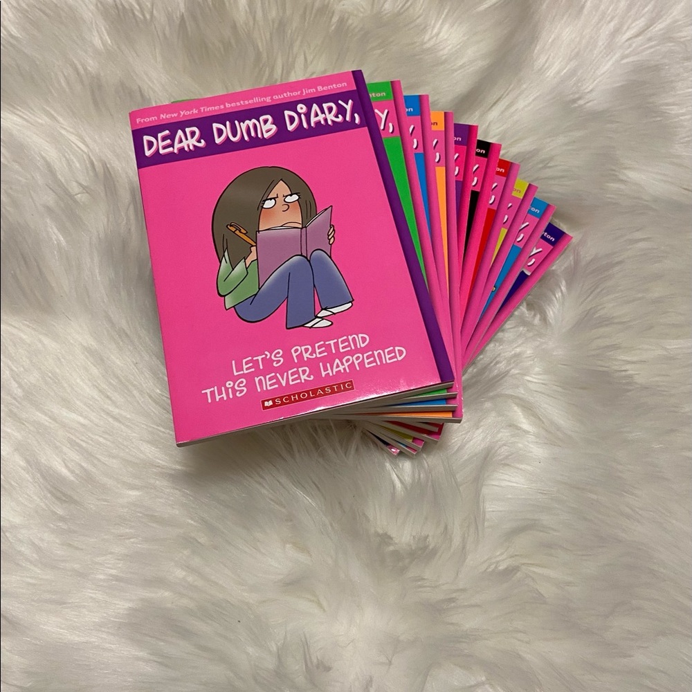 10 Book Dear Dumb Diary Set